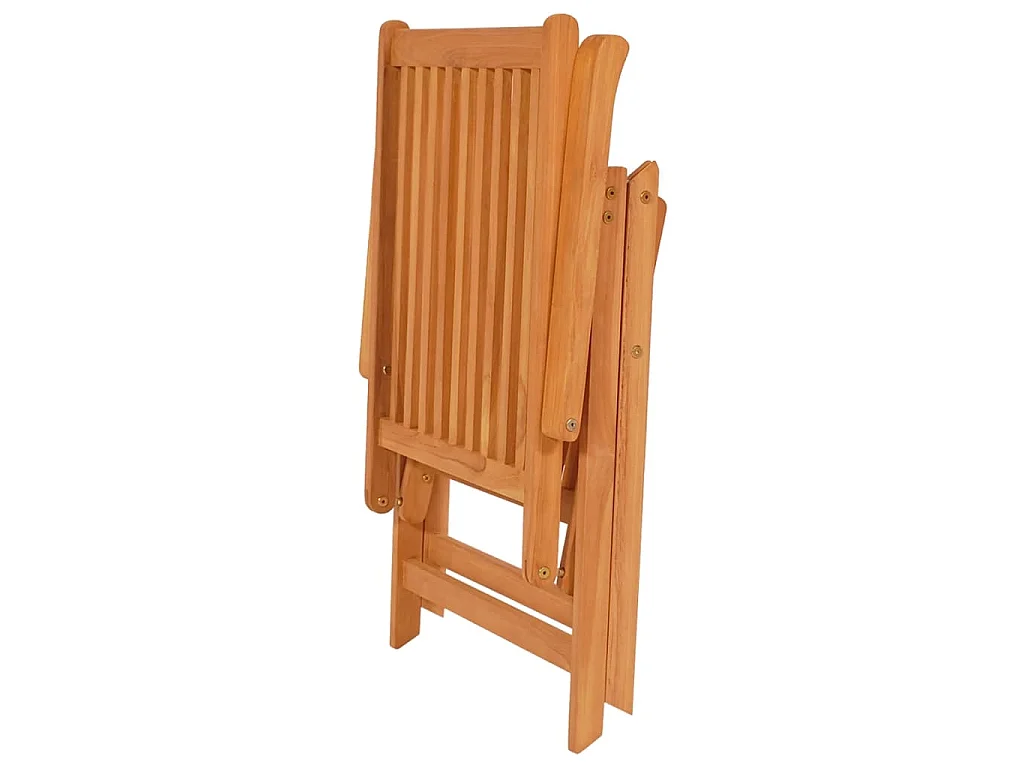 Arda  Ensemble à manger de jardin 5 pcs Bois de teck massif