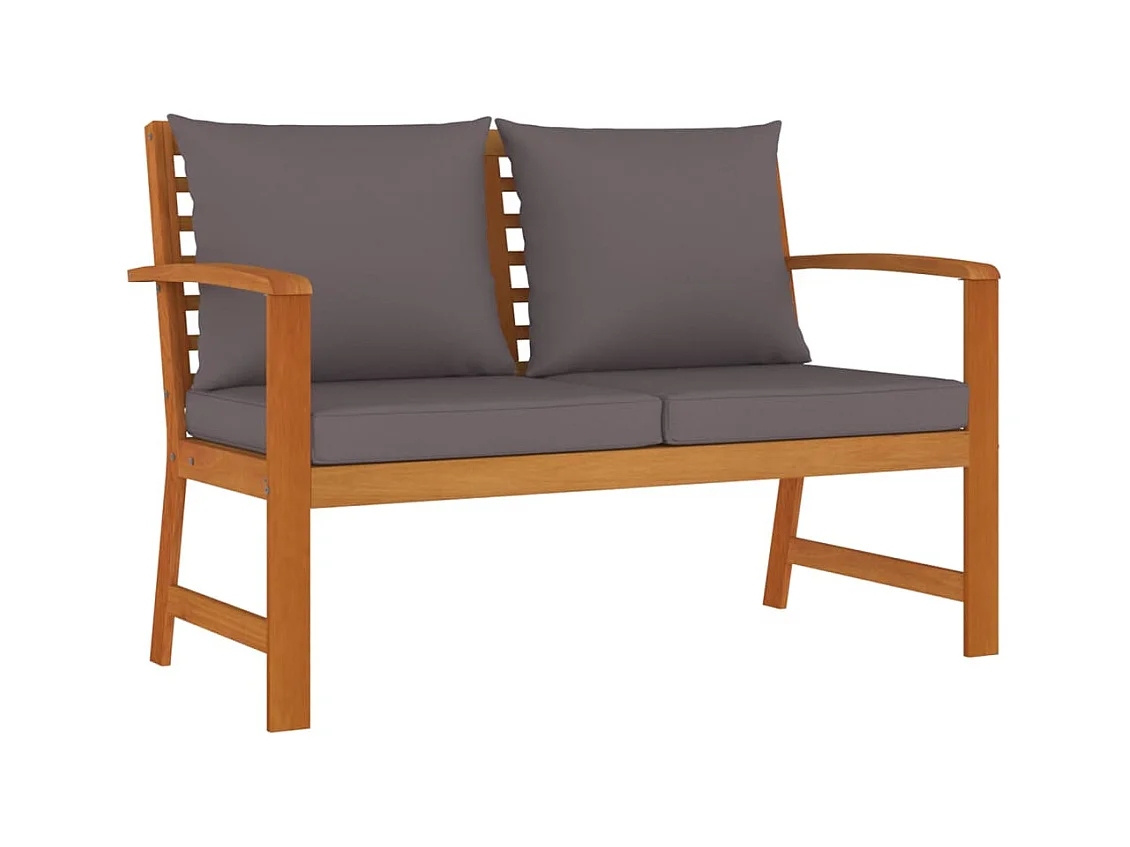 Talence  Ensemble à manger de jardin coussins 9 pcs Bois acacia