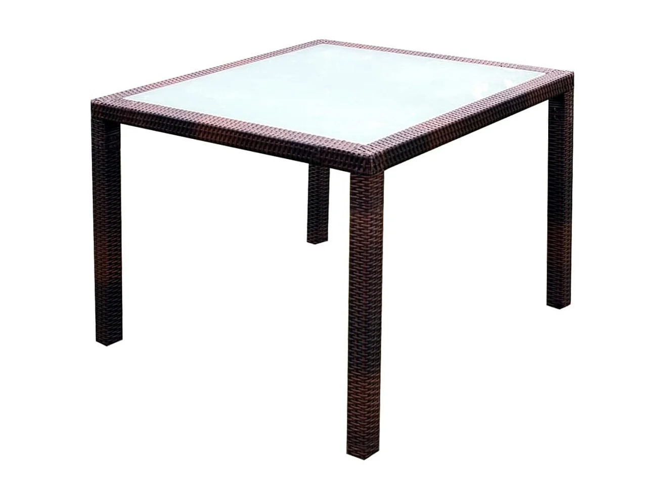 Fea  5-delige Tuinset met kussens poly rattan bruin