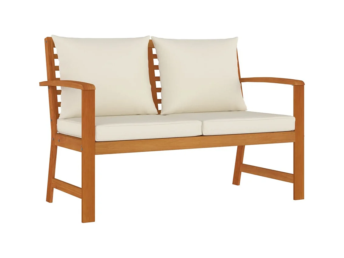 Talence  Ensemble à manger de jardin coussins 9 pcs Bois acacia