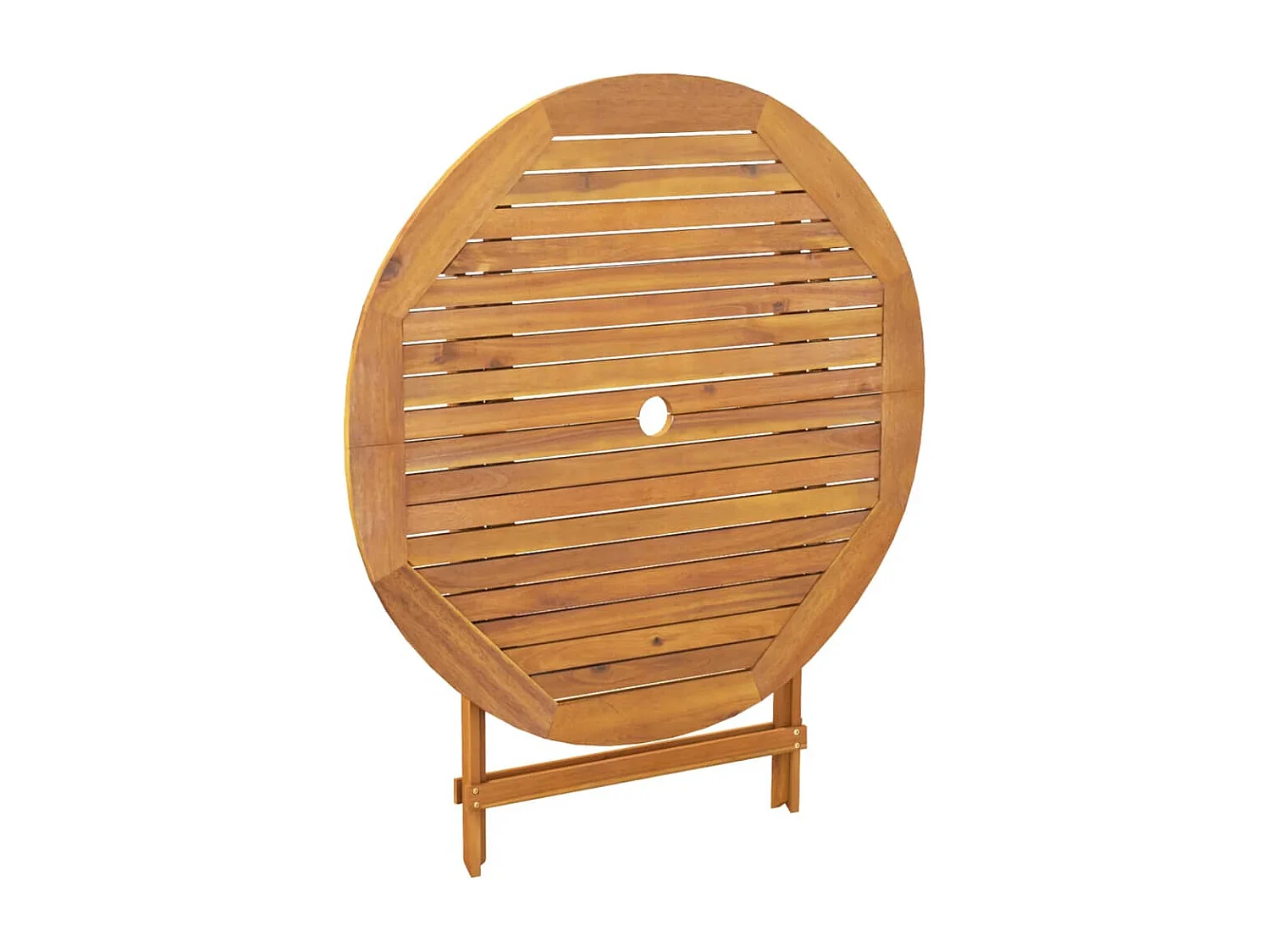 Renger  Ensemble à manger de jardin 5pcs gris polypropylène bois massif