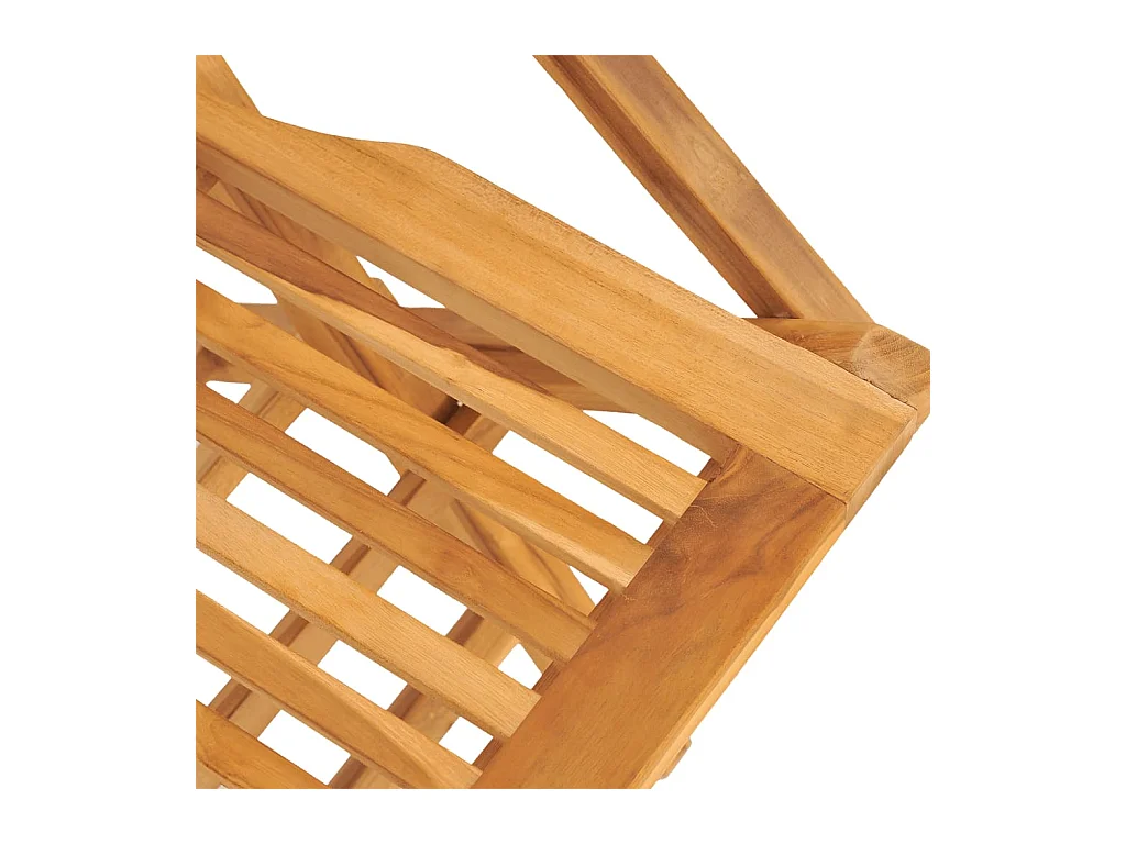 Rianka  Ensemble à manger de jardin 5 pcs Bois de teck massif