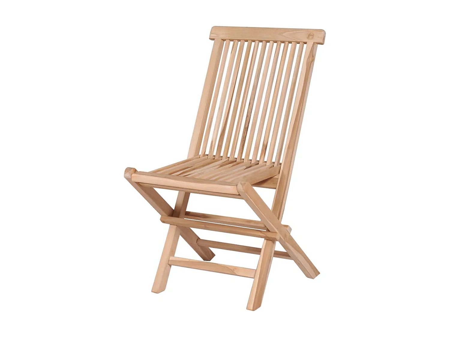 Garden Furniture -  Ensemble à manger d'extérieur pliable 7 pcs Bois solide de teck