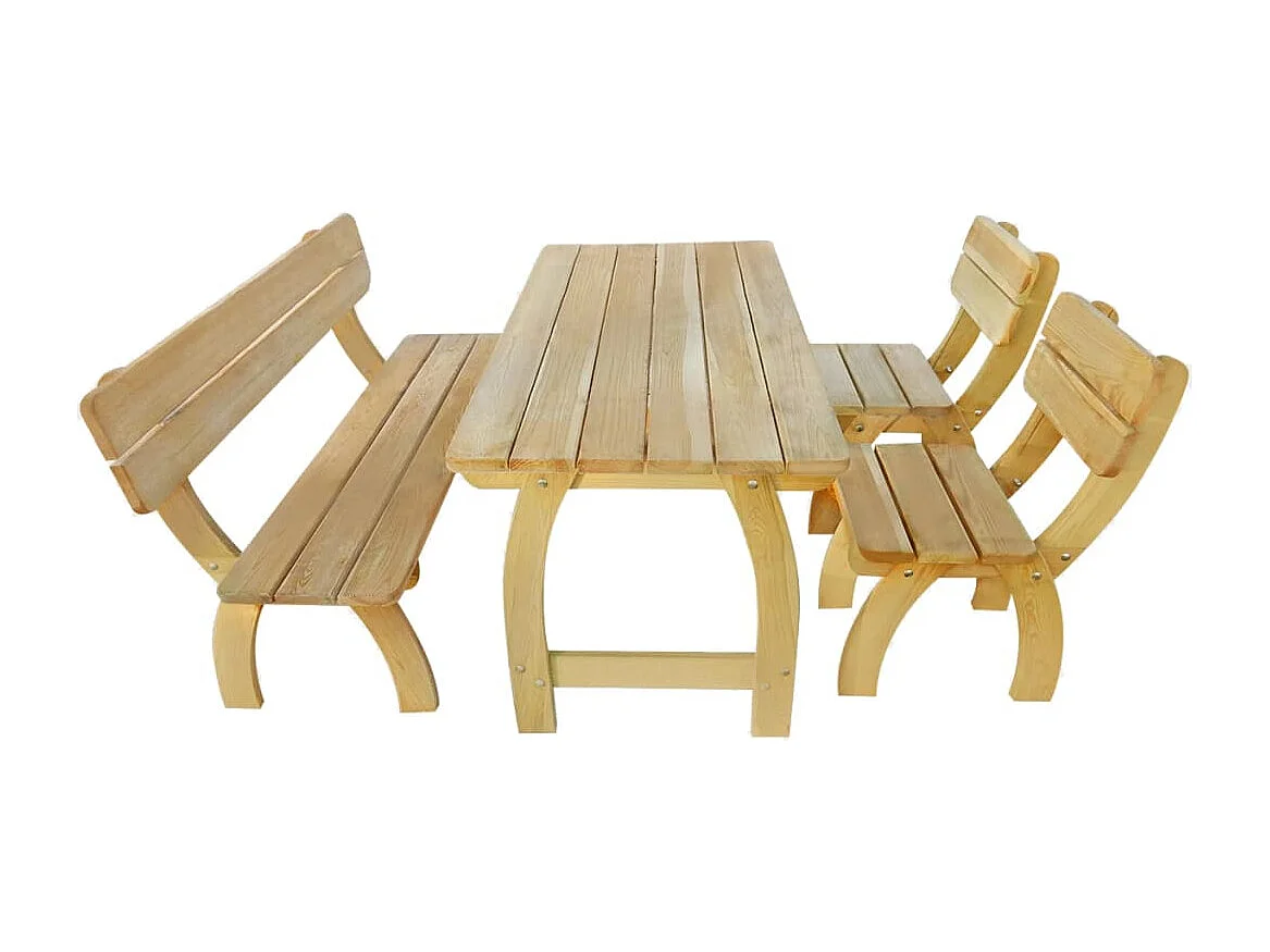 Prolenta Premium -  4-delige Tuinset geïmpregneerd grenenhout