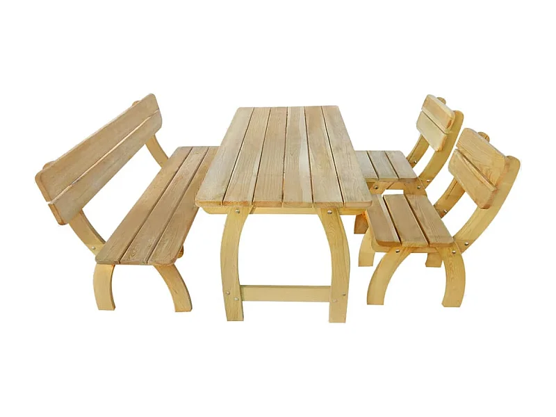 Prolenta Premium -  4-delige Tuinset geïmpregneerd grenenhout