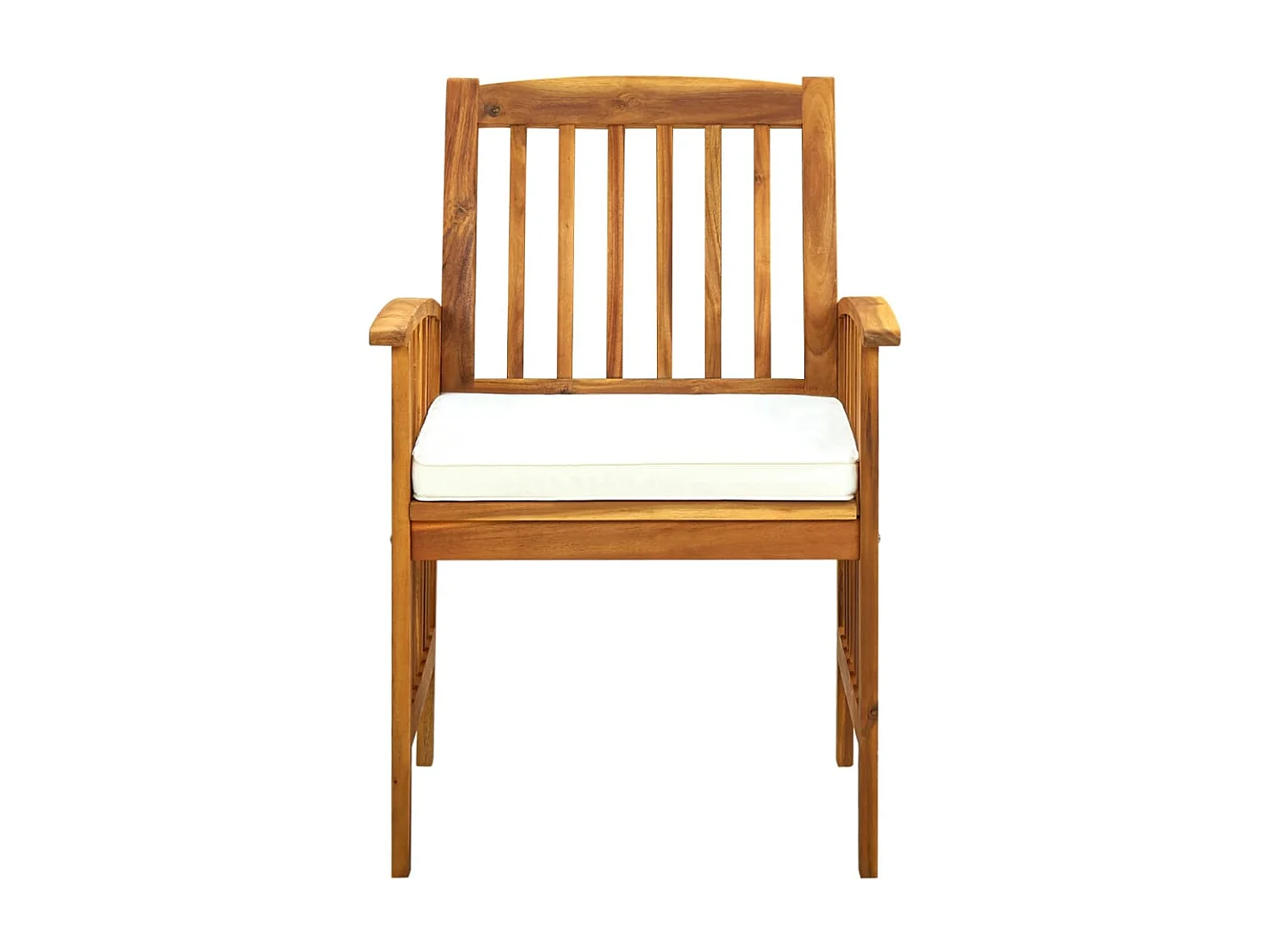 Haenara  Ensemble à manger de jardin 7 pcs avec coussins Acacia solide