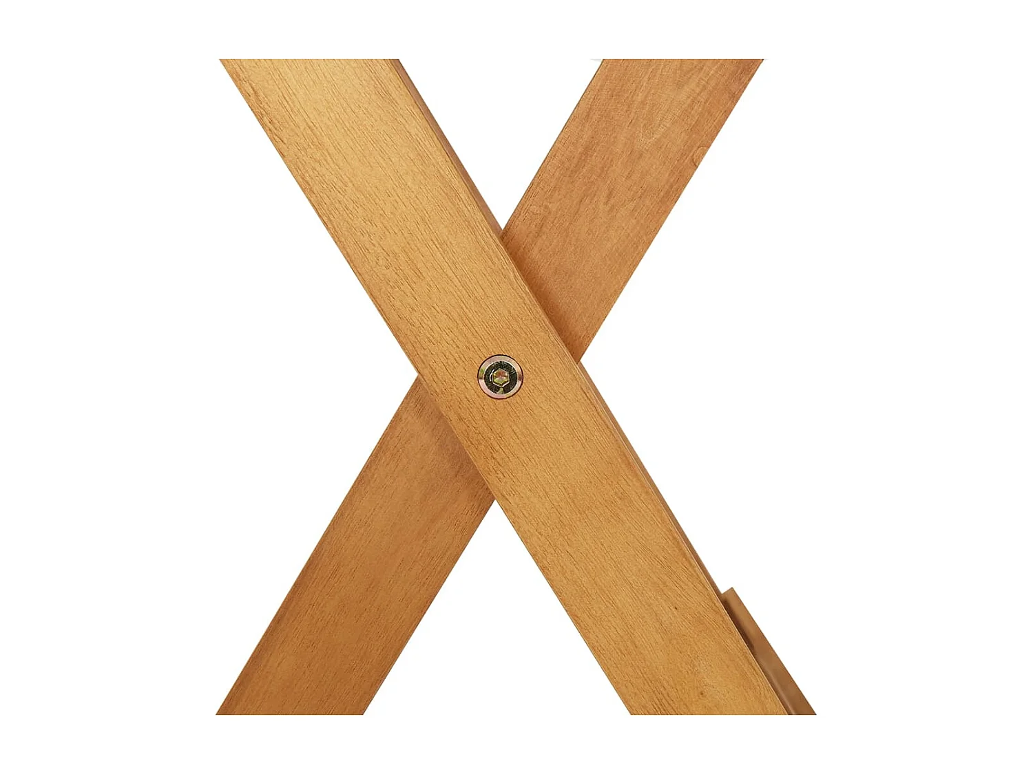 Aghaboe  Ensemble à manger de jardin pliable 3 pcs Bois d'acacia solide