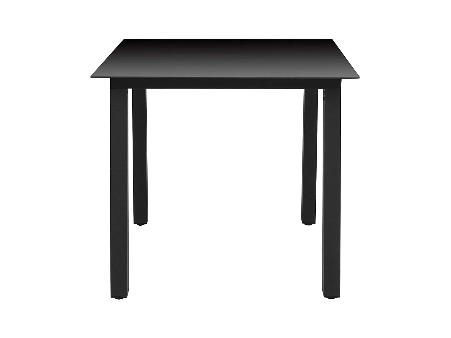 Rick Mason  Ensemble à manger de jardin 3 pcs noir