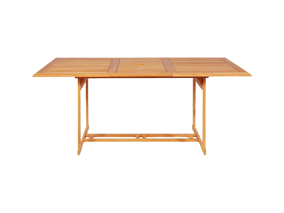 Beauregard  Ensemble à manger de jardin 9 pcs Bois de teck massif