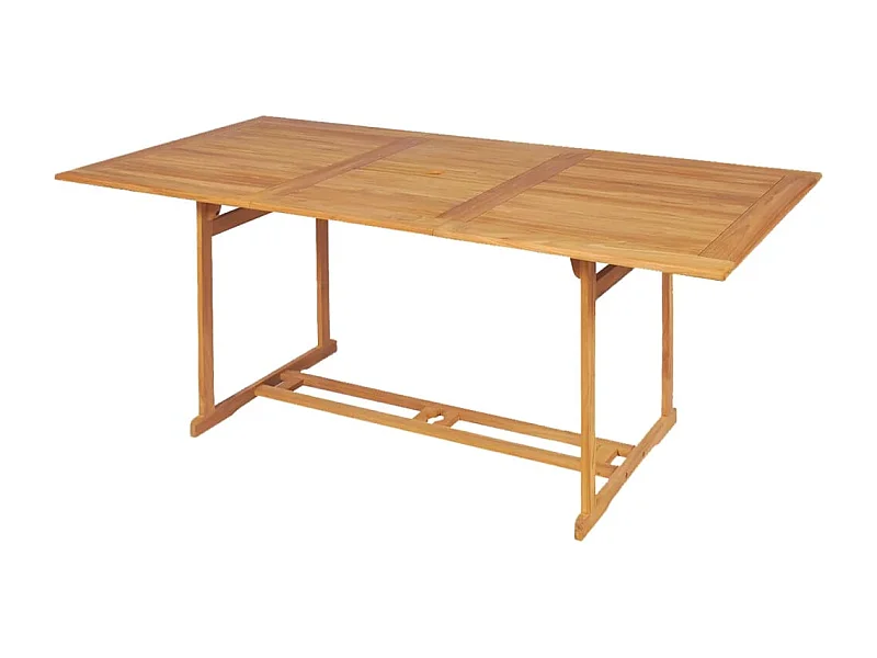 Beauregard  Ensemble à manger de jardin 9 pcs Bois de teck massif