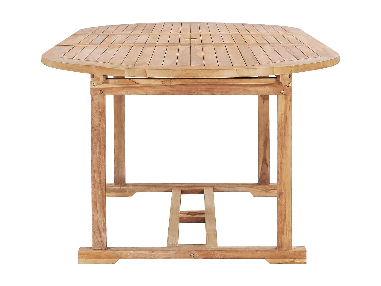 Ray Alan  Ensemble à manger d'extérieur 7pcs 150-200x100x75cm Teck massif