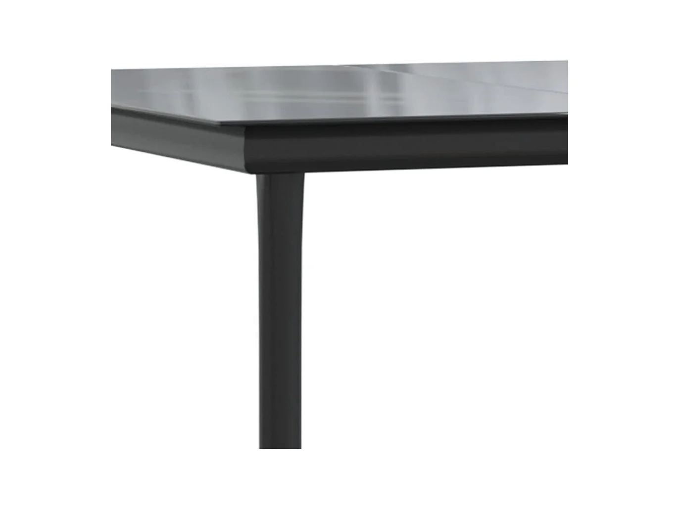 Garden Furniture -  Ensemble à manger de jardin et coussins 5 pcs gris clair rotin