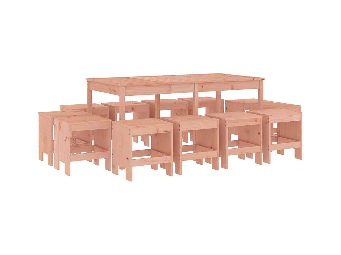 Castleisland  13-delige Tuinset massief douglashout