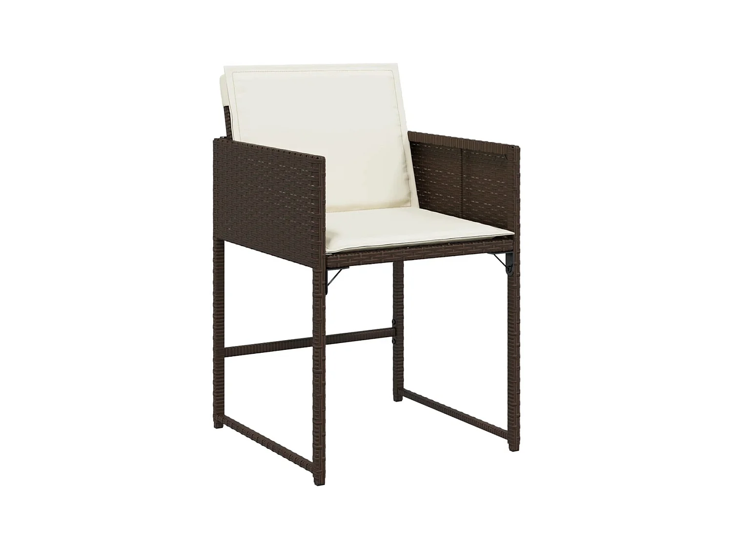 Sener  5-delige Tuinset met kussens poly rattan bruin