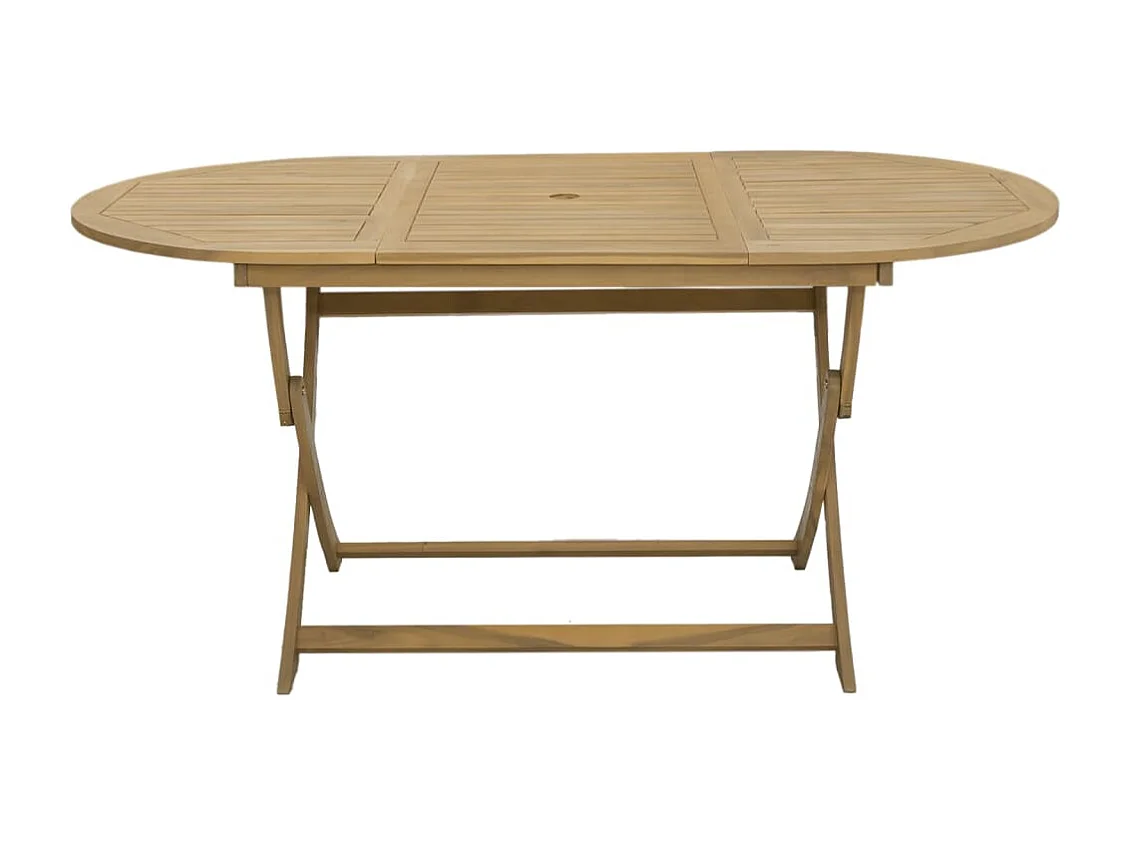 Halmstad  Ensemble à manger de jardin 7 pcs Bois d'acacia solide