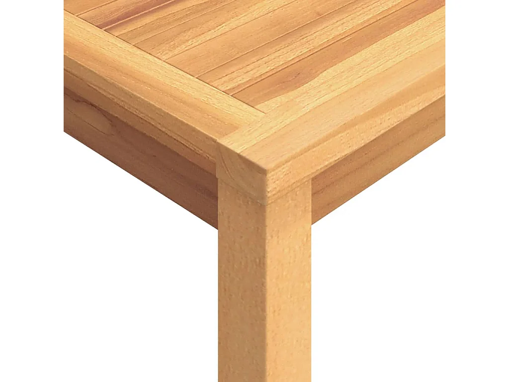 Garden Furniture -  Ensemble à manger de jardin 5pcs Bois de teck massif