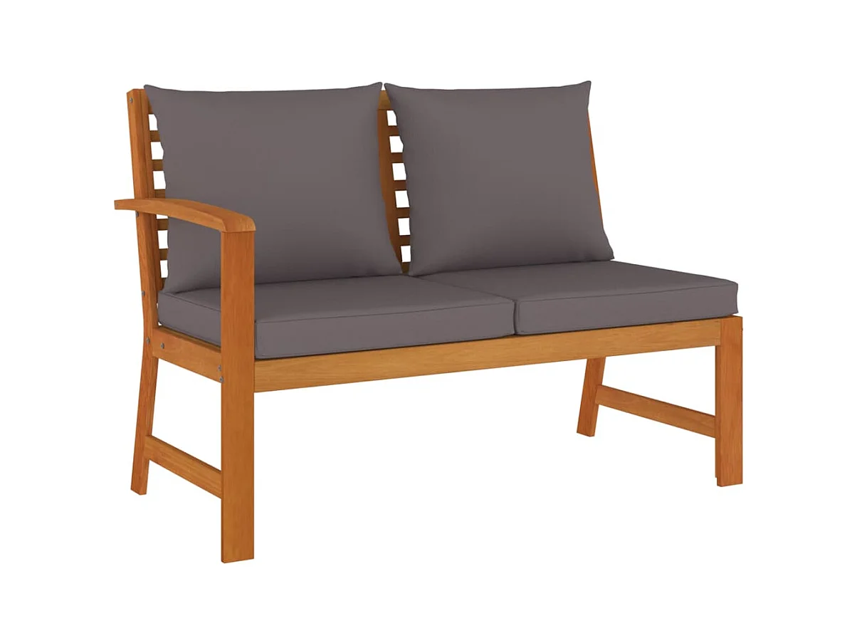 Talence  Ensemble à manger de jardin 6 pcs avec coussins Bois d'acacia