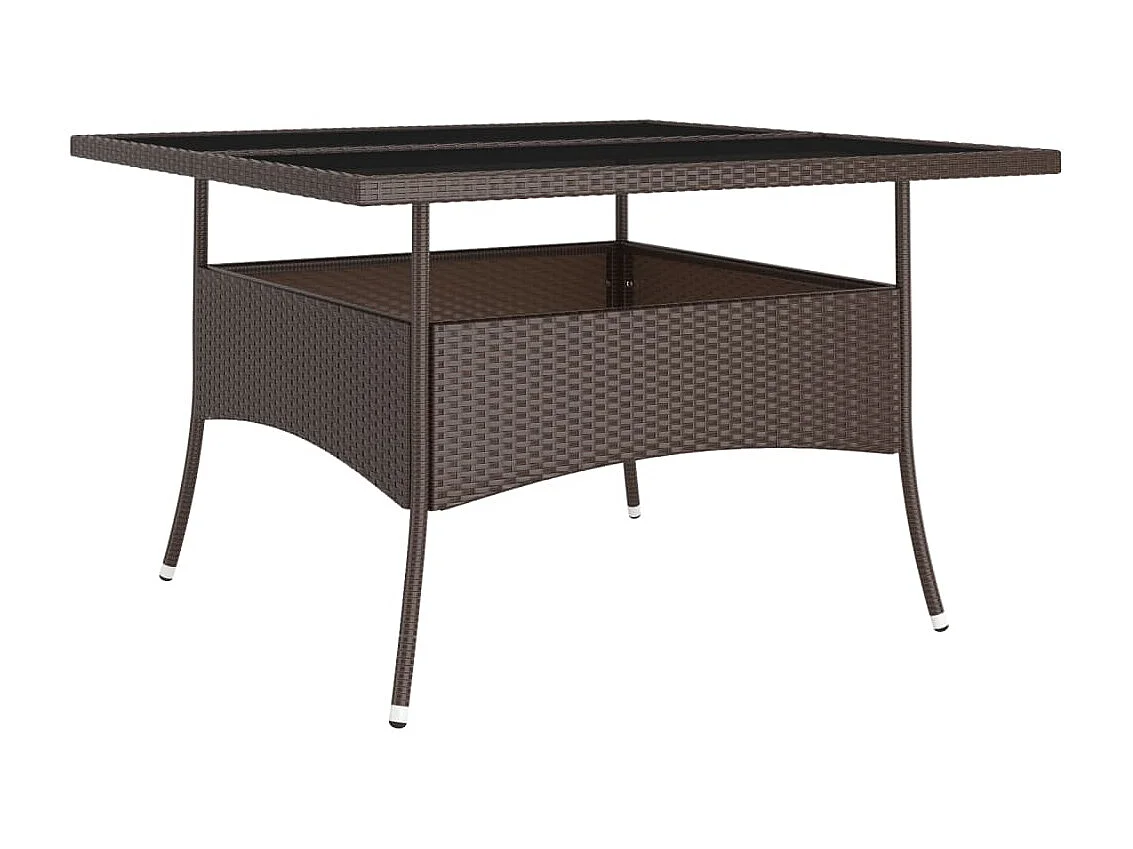 Hanko  9-delige Tuinset poly rattan bruin