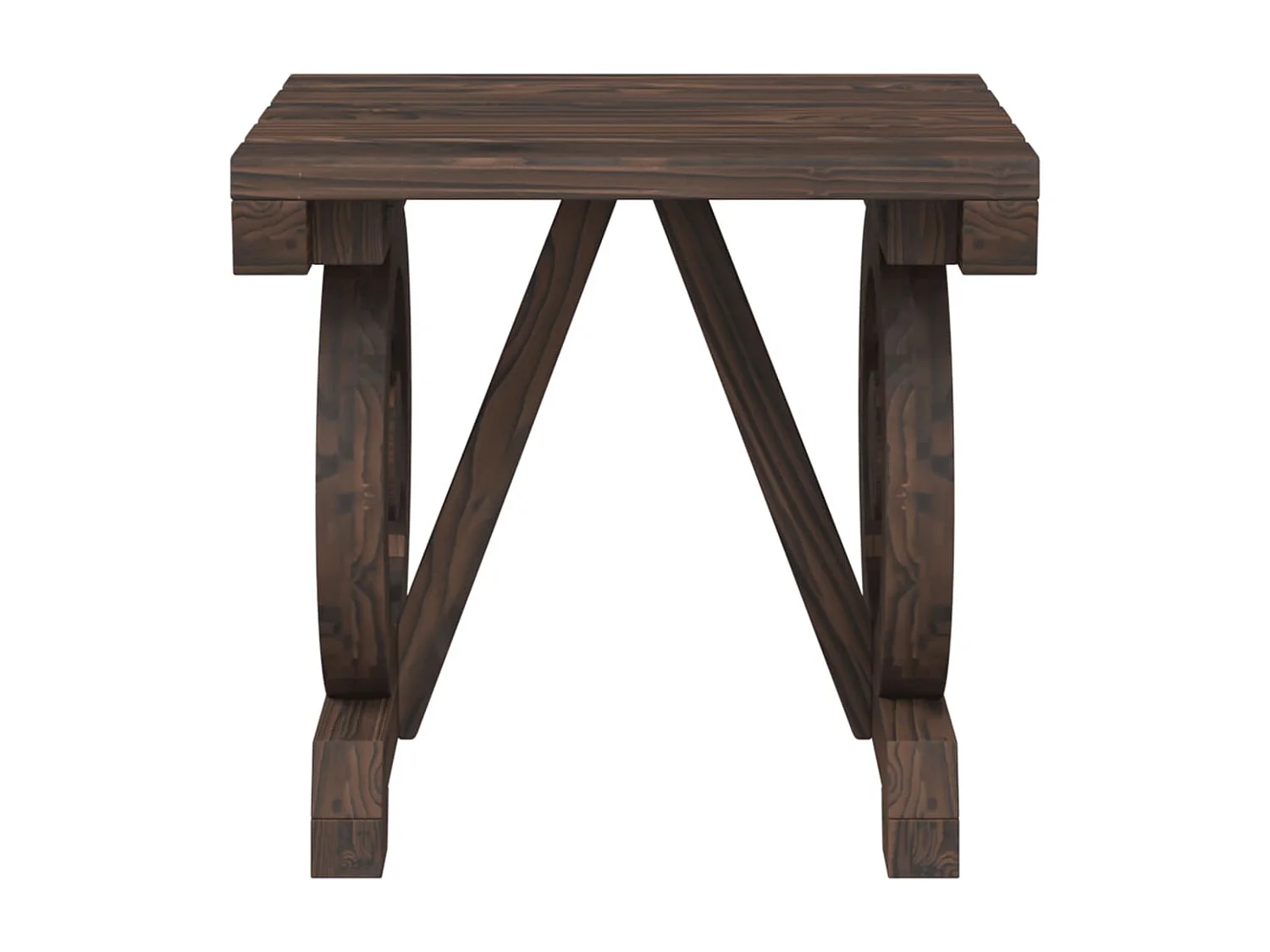 Berthe  Ensemble à manger de jardin 5 pcs bois de sapin massif