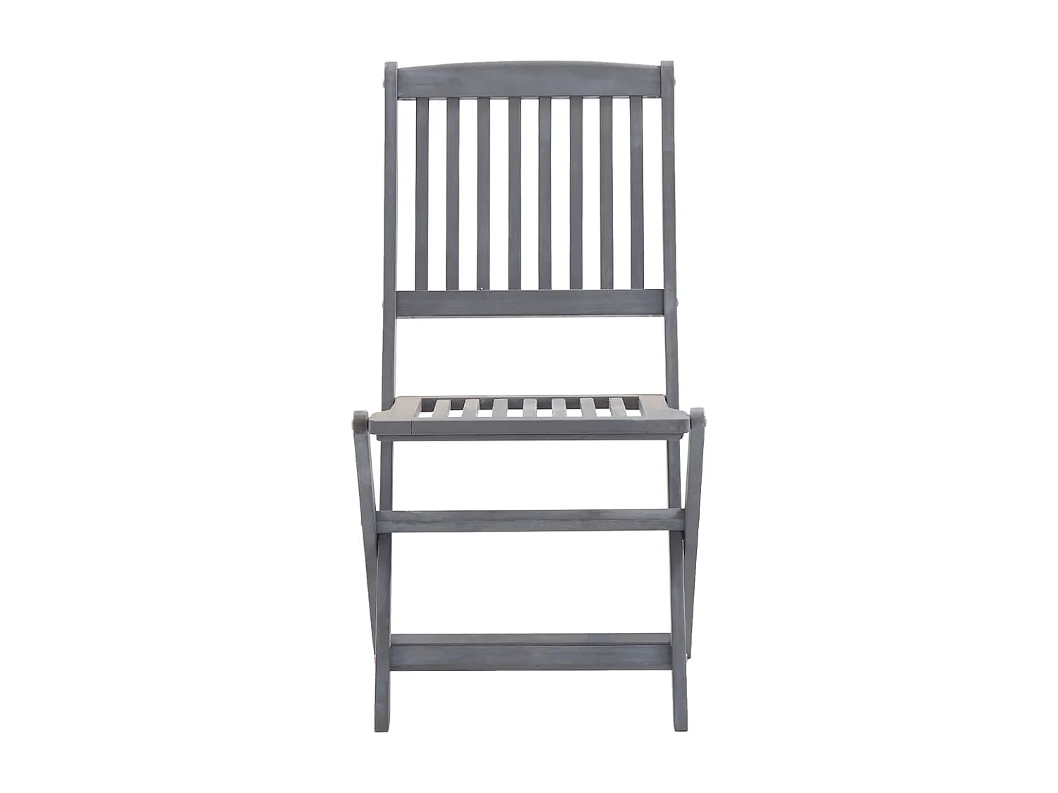 Hyral  Ensemble à manger de jardin 9 pcs Bois d'acacia massif Gris