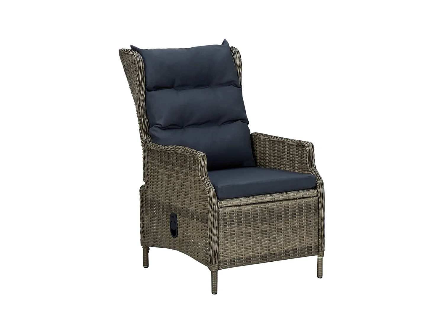 Mayra  Ensemble à manger de jardin 7 pcs Marron