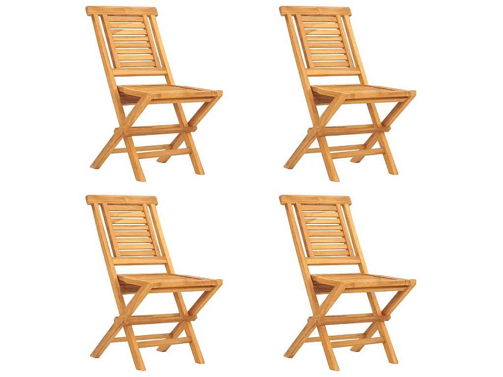Chilhowie  Ensemble à manger de jardin 5 pcs Bois de teck massif