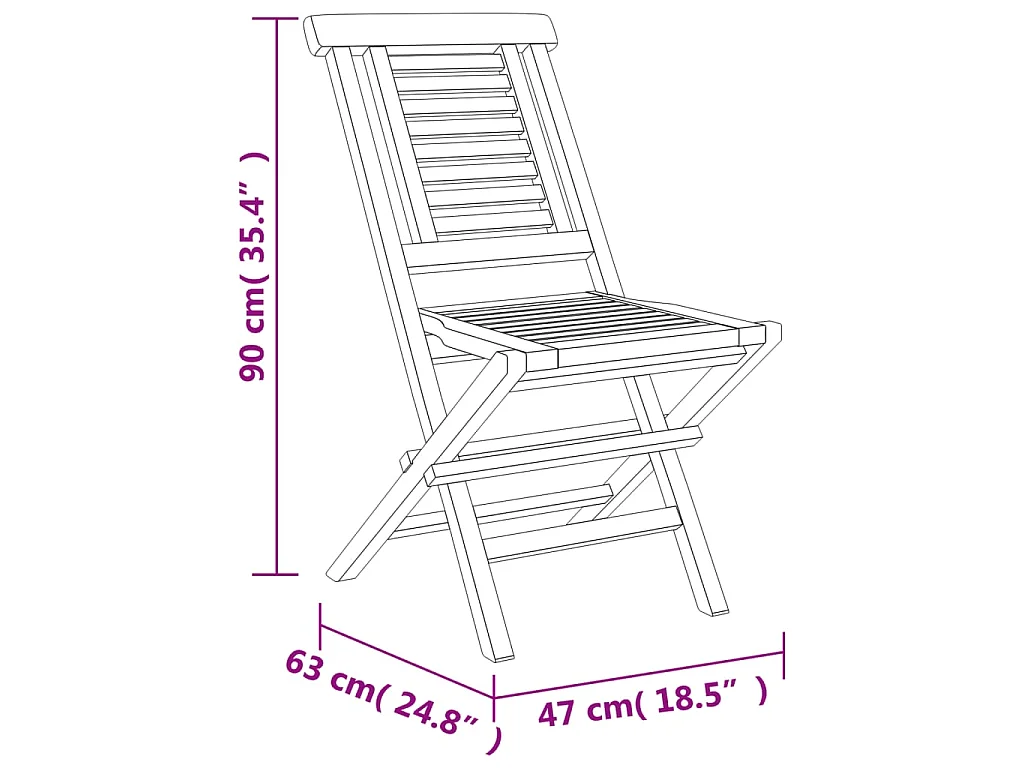 Chilhowie  Ensemble à manger de jardin 5 pcs Bois de teck massif