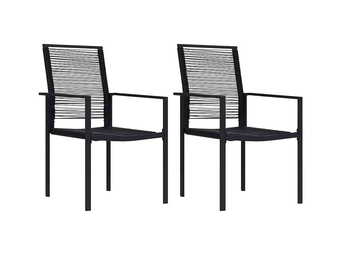 Qiran  Ensemble à manger de jardin 3 pcs