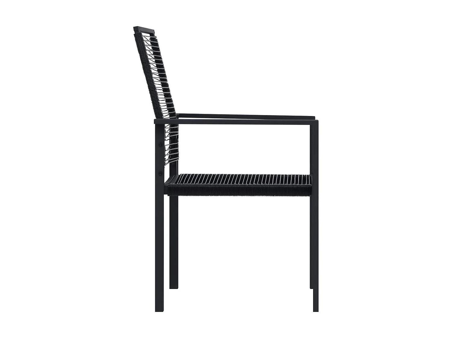 Qiran  Ensemble à manger de jardin 3 pcs