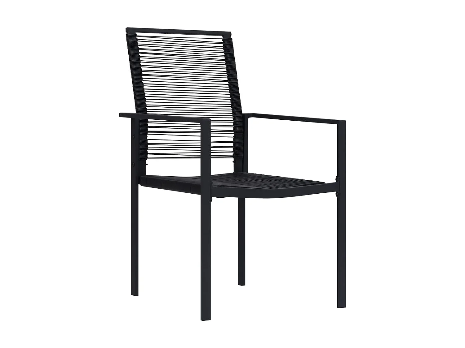 Qiran  Juego de comedor de jardín 3 piezas