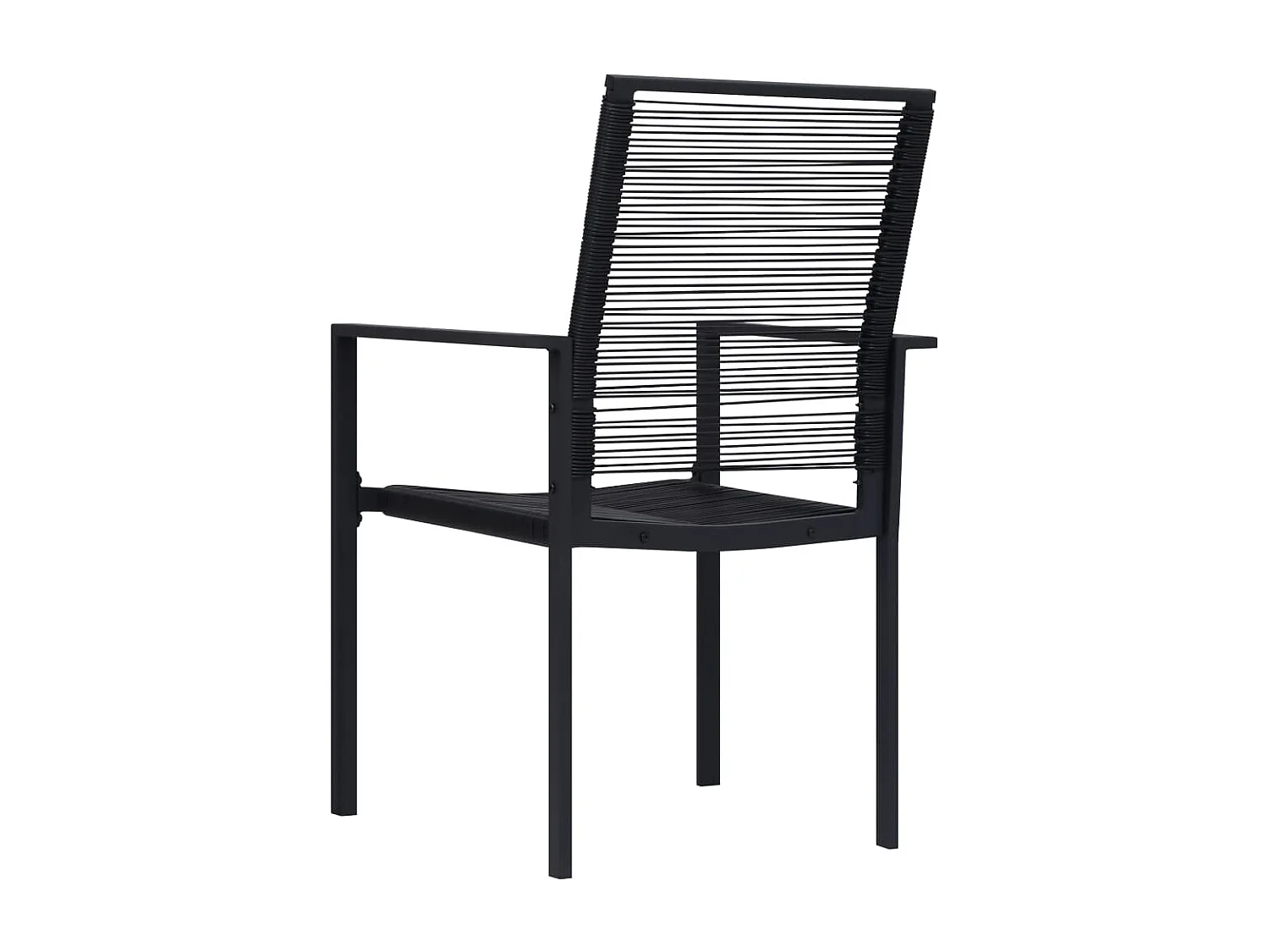 Qiran  Juego de comedor de jardín 3 piezas