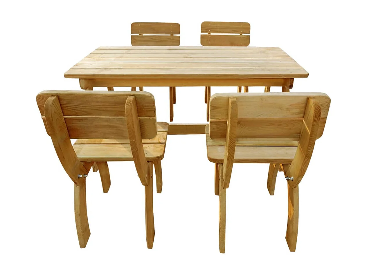 Prolenta Premium -  5-delige Tuinset geïmpregneerd grenenhout