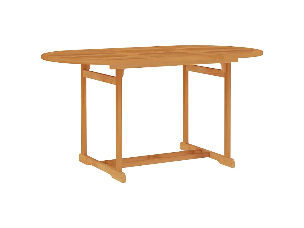 Arda  Ensemble à manger de jardin 7 pcs Bois de teck massif
