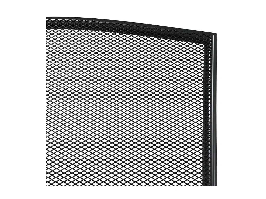 Booneville  Ensemble à manger de jardin 5 pcs anthracite acier