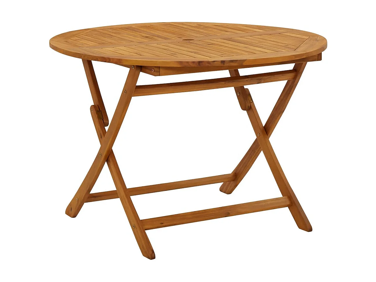 Napoleone Giovanni  Ensemble de salle à manger de jardin 5 pcs bois d'acacia solide