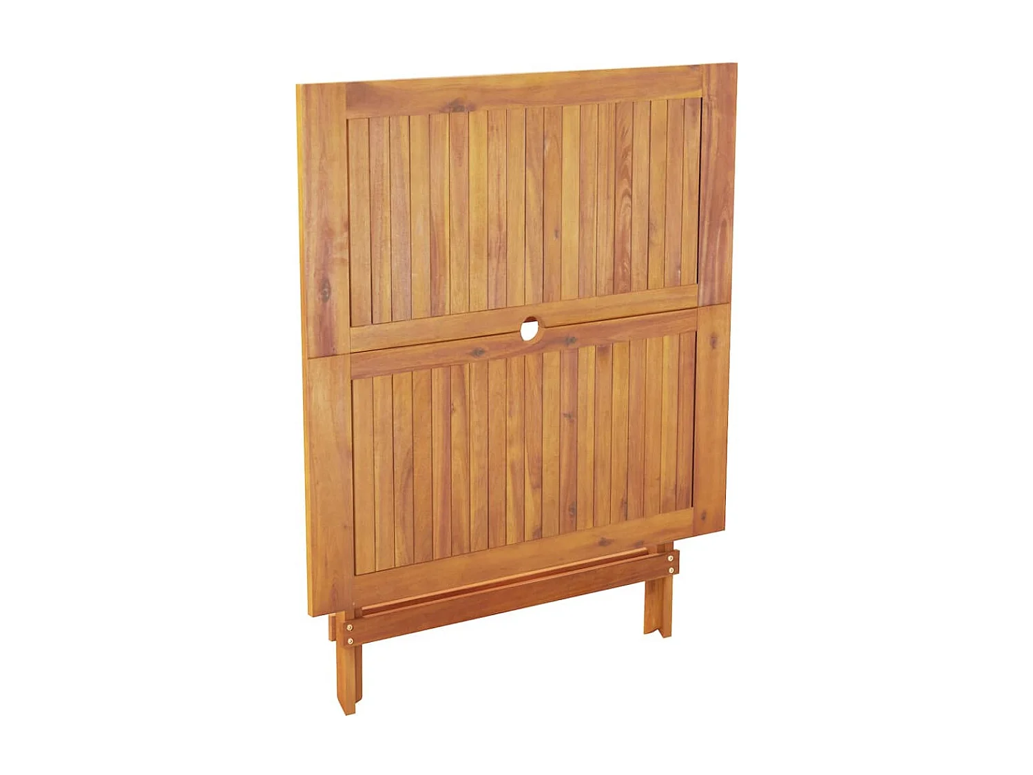 Holmsjö  5-delige Tuinset poly rattan en massief hout zwart
