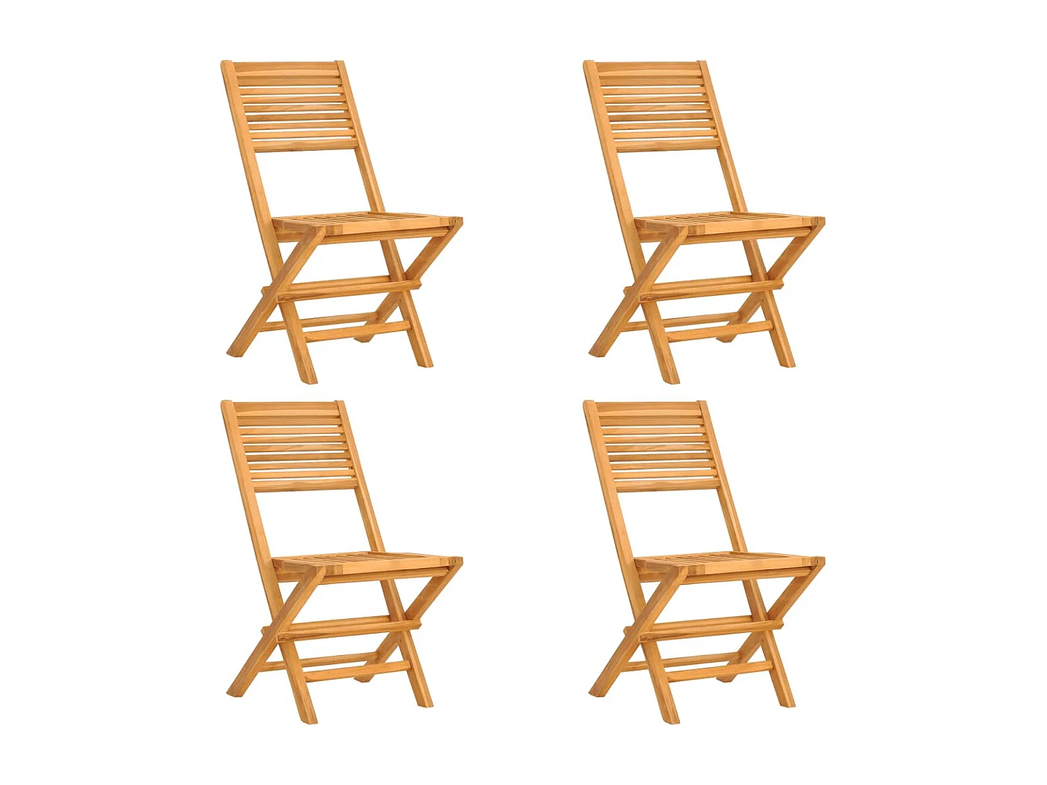 Corato  Ensemble à manger de jardin 5 pcs Bois de teck massif