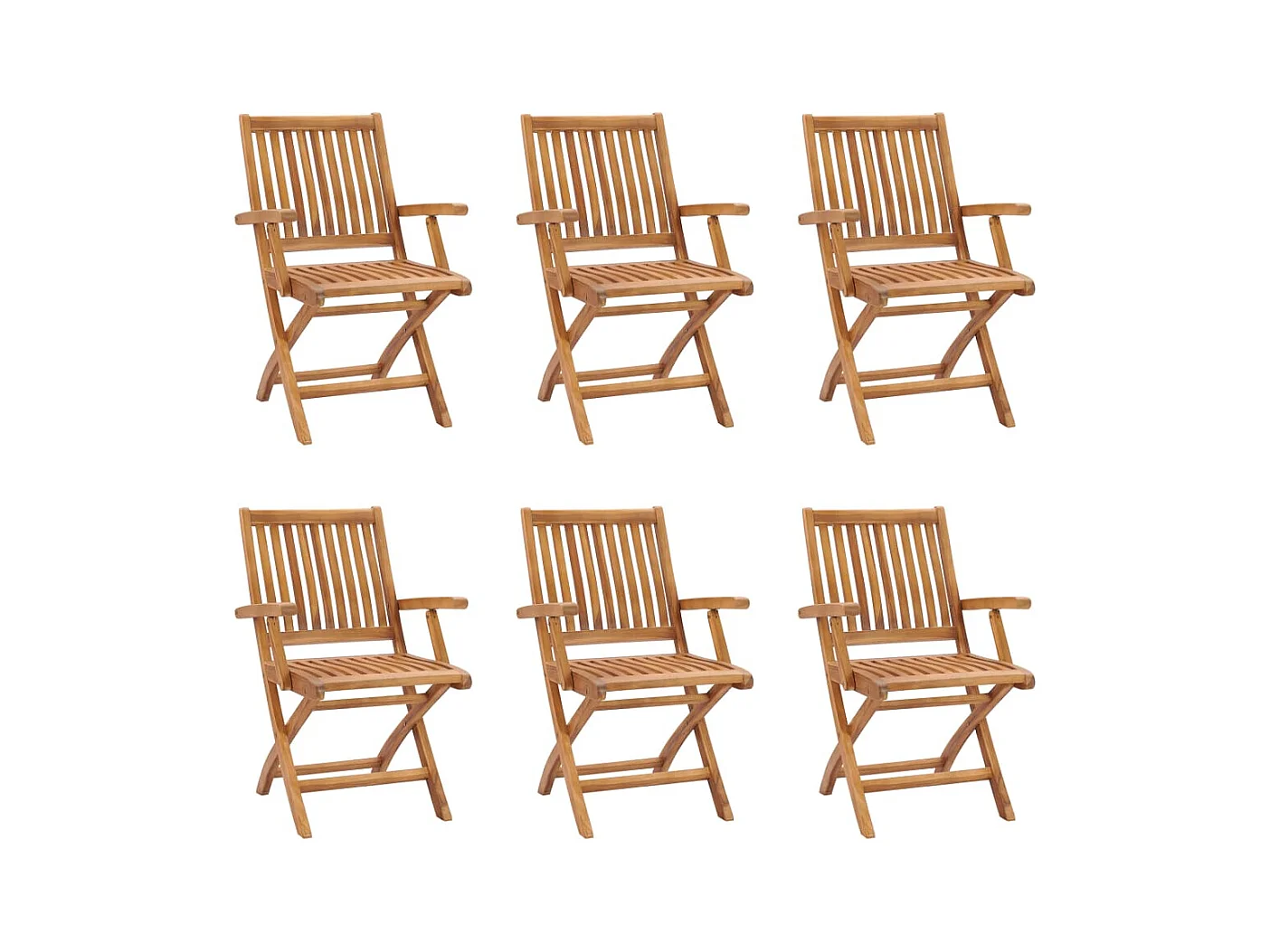 Kari  Ensemble à manger de jardin 7 pcs Bois de teck massif