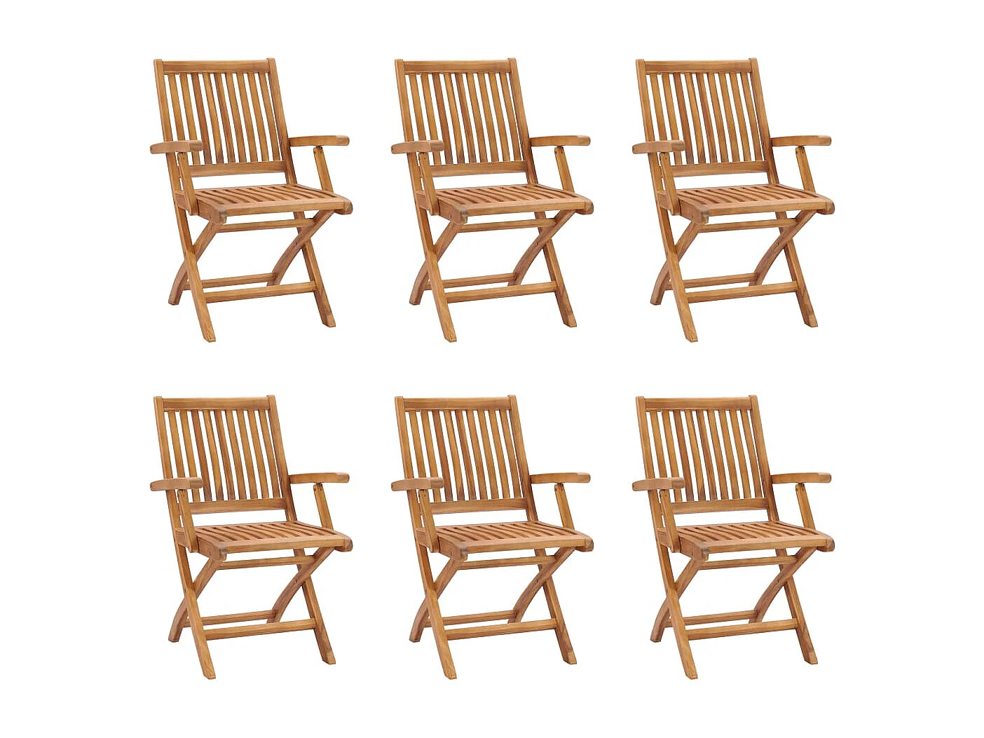 Kari  Ensemble à manger de jardin 7 pcs Bois de teck massif