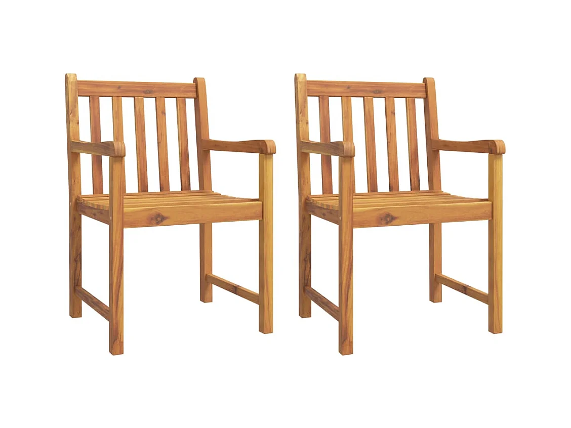 Aldren  Ensemble à manger de jardin 3 pcs Bois d'acacia solide