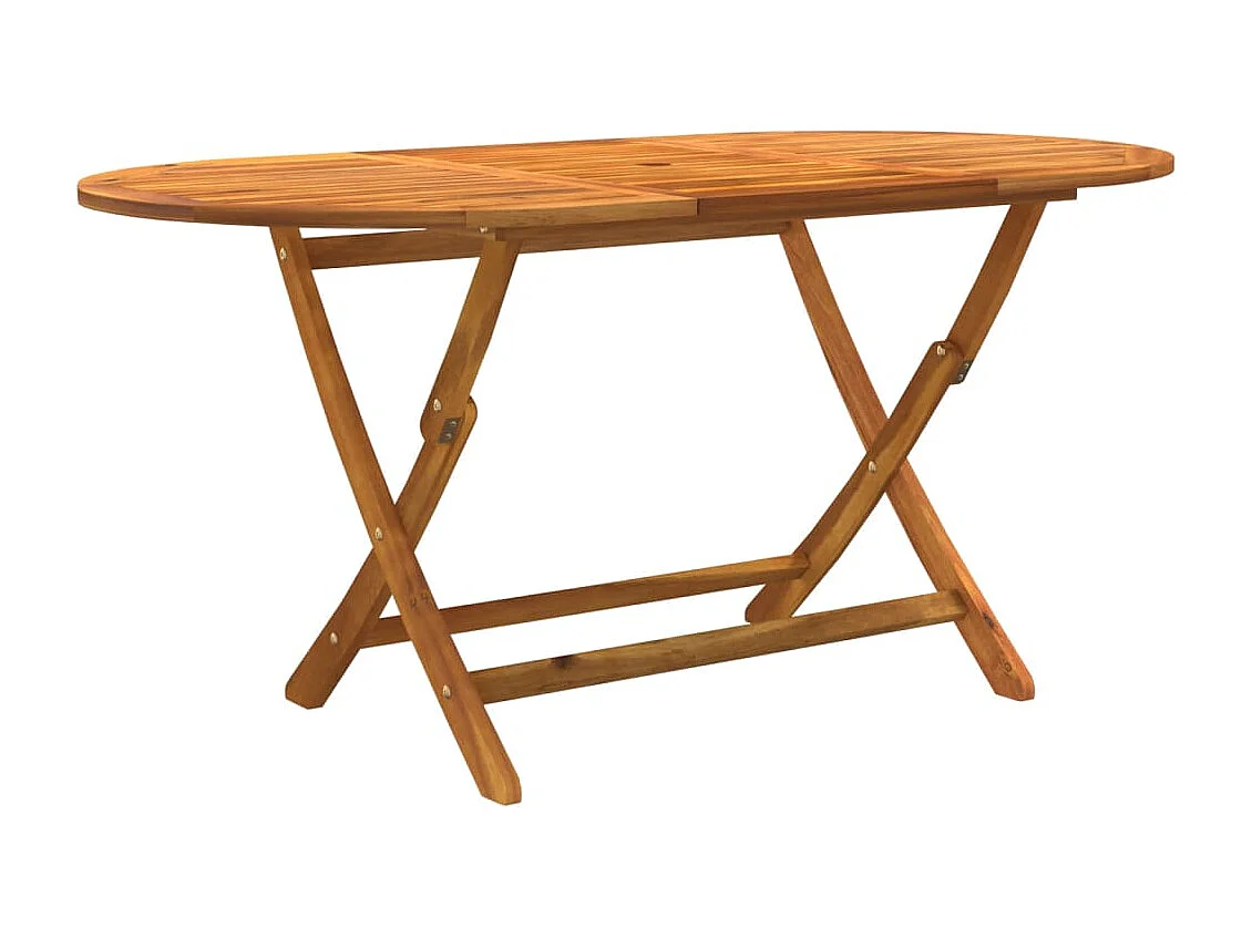 Fjorda  Ensemble à manger de jardin 9pcs bois d'acacia solide textilène