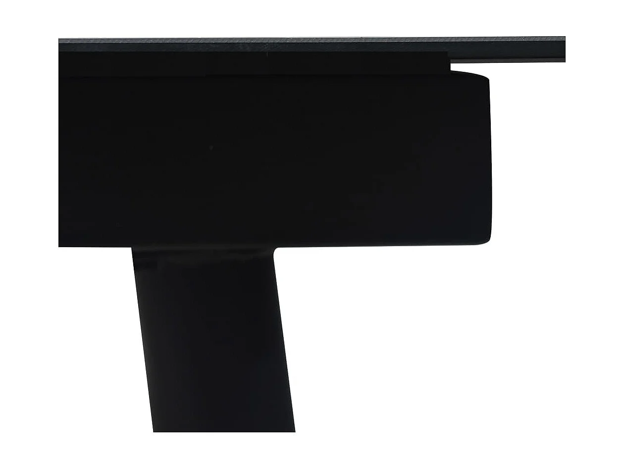 Prolenta Premium -  Juego de comedor para jardín 7 piezas ratán sintético y vidrio