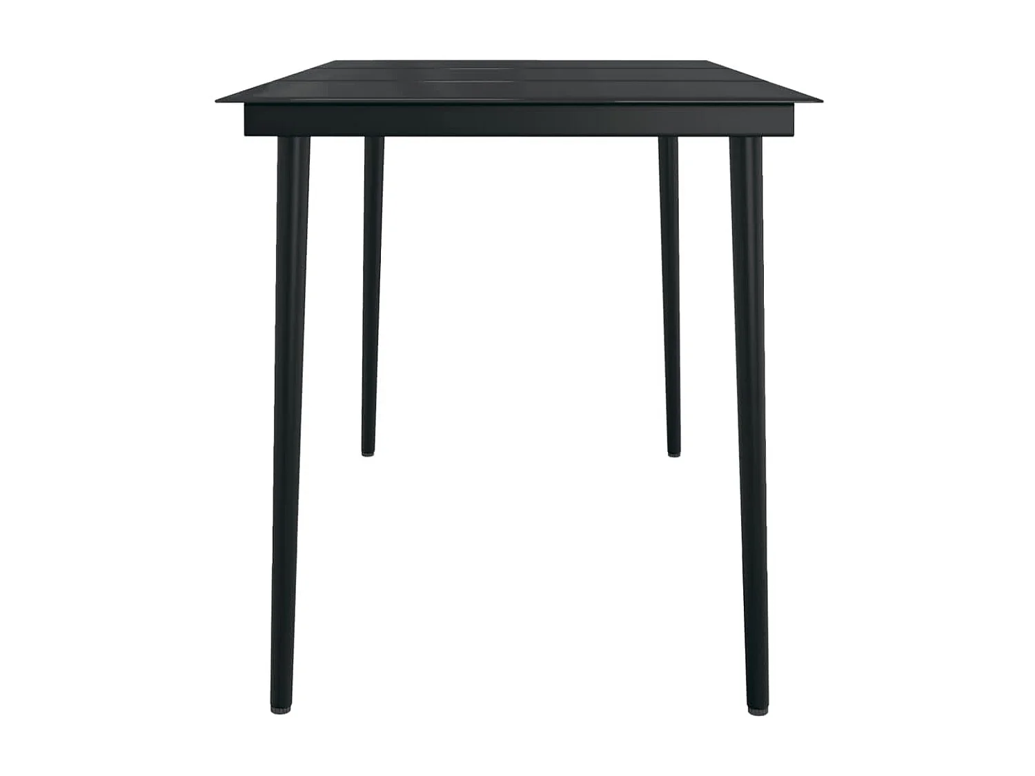 Stubbekøbing  Ensemble à manger de jardin avec coussins 7 pcs Gris