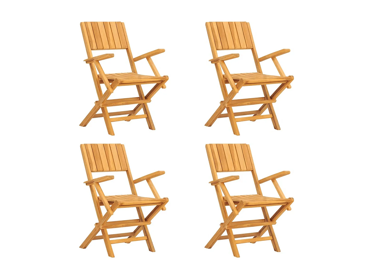 Atherton  Ensemble à manger de jardin 5 pcs Bois de teck massif