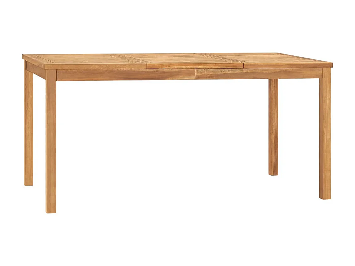 Garden Furniture -  Ensemble à manger de jardin 5pcs Bois de teck massif