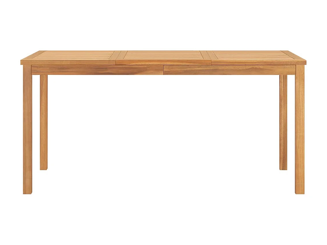 Garden Furniture -  Ensemble à manger de jardin 5pcs Bois de teck massif