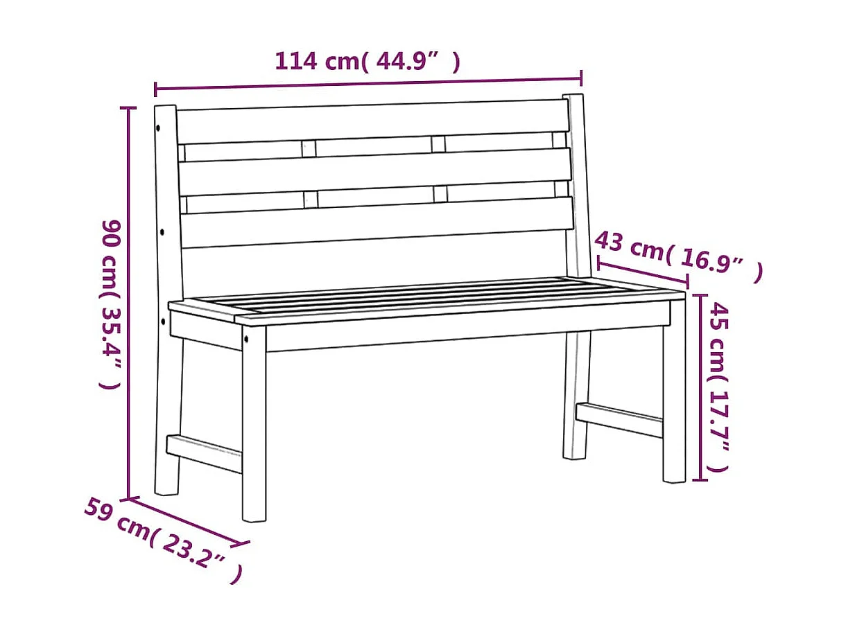 Addison Lee  Ensemble à manger de jardin 3 pcs Bois de teck massif