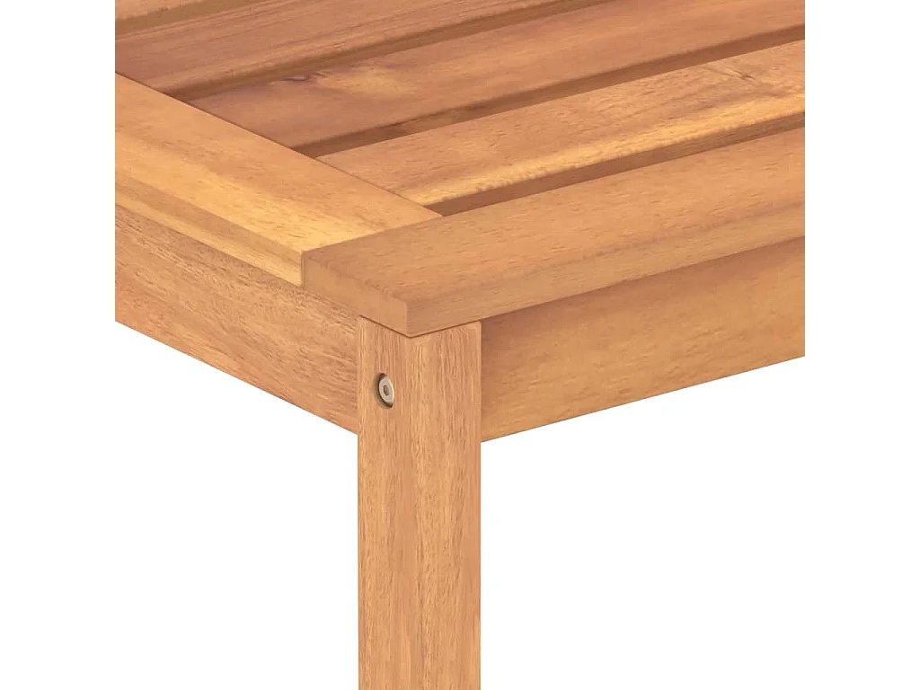 Addison Lee  Ensemble à manger de jardin 3 pcs Bois de teck massif