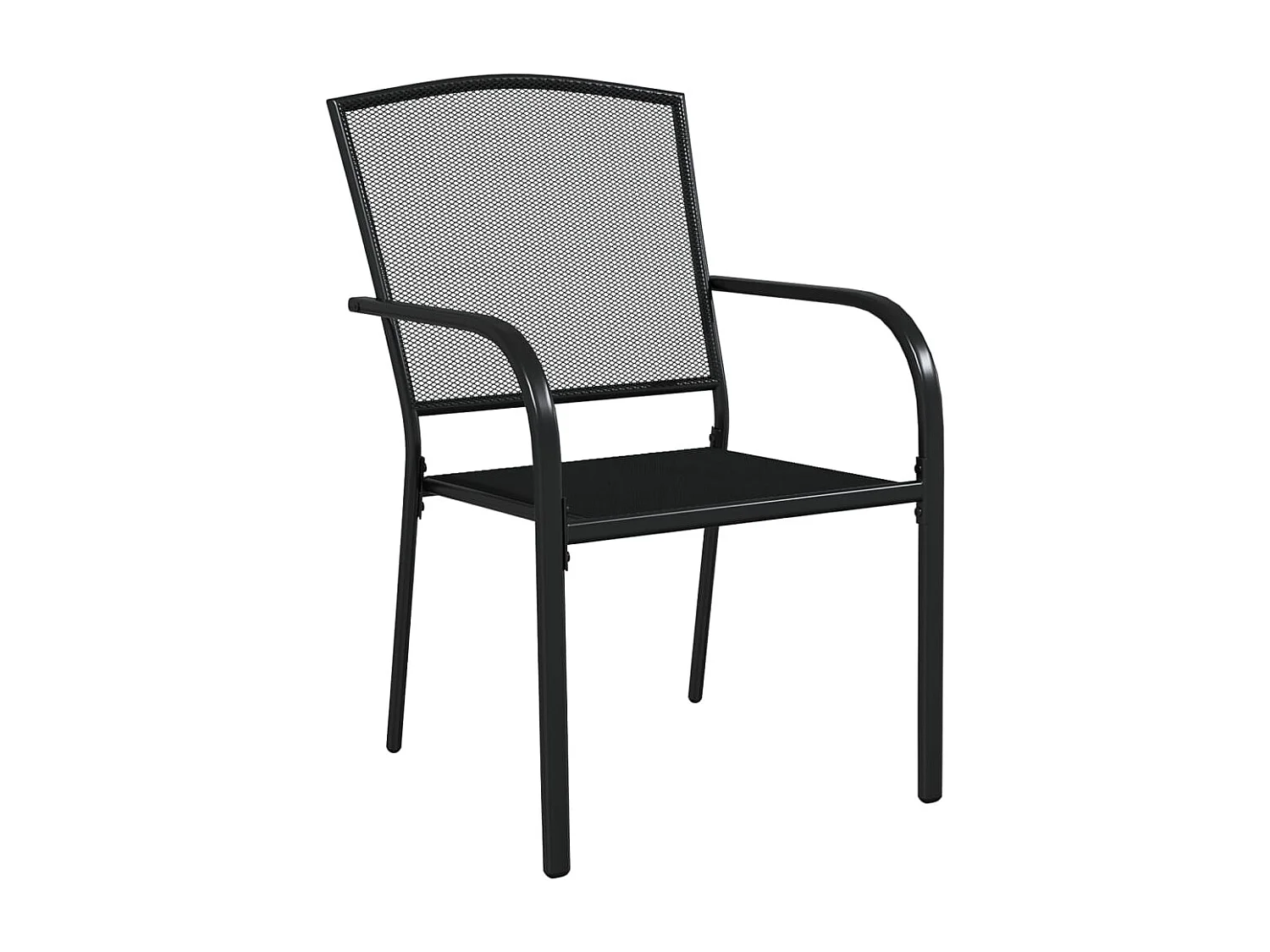 Booneville  Ensemble à manger de jardin 3 pcs anthracite acier