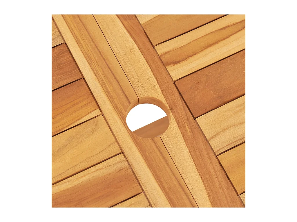 Arvo  Ensemble à manger de jardin 5 pcs Bois de teck massif